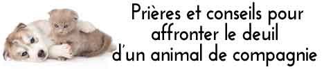Prieres Perte Animaux